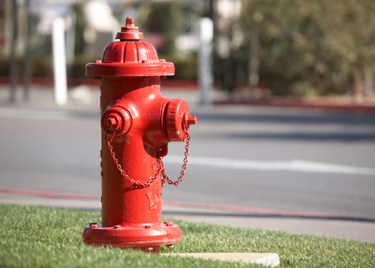 image of a fire hydrant