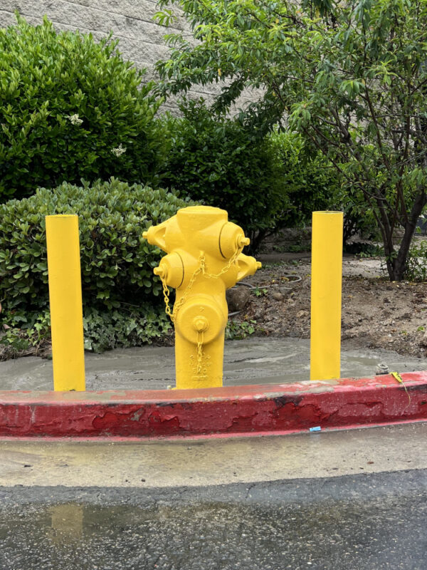 fire hydrant installation