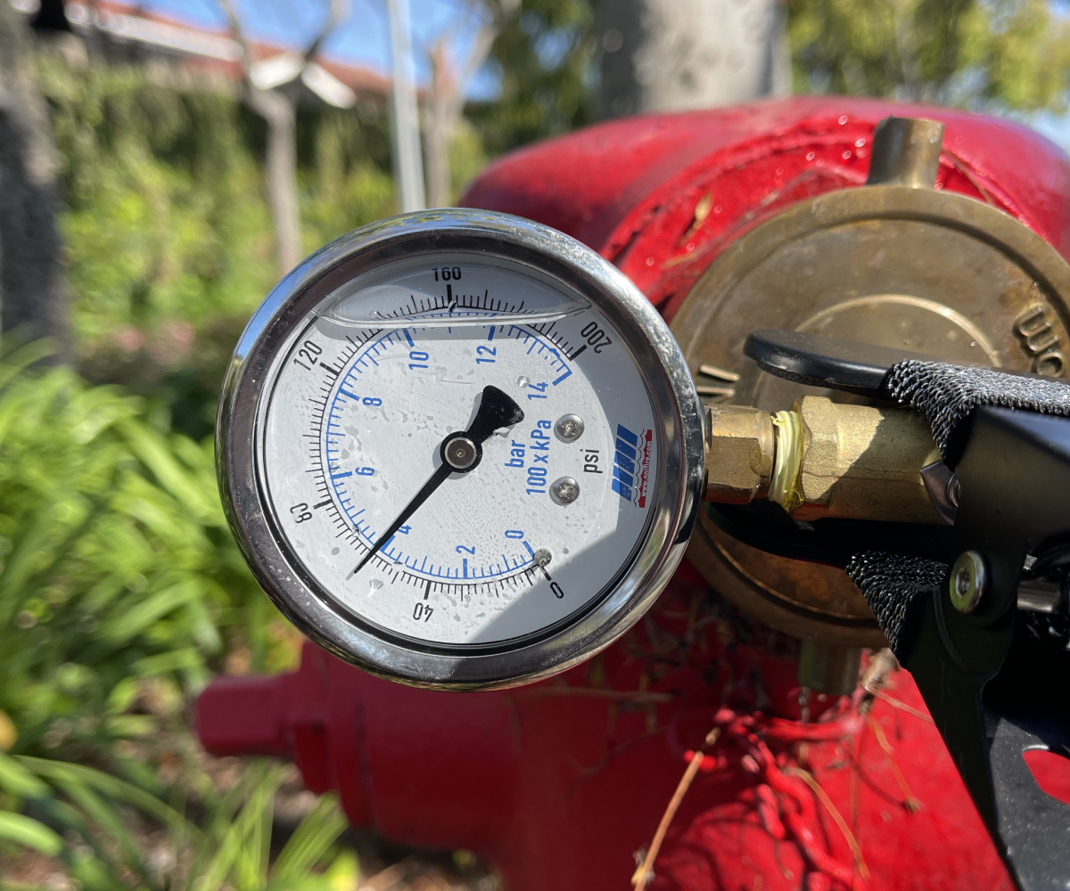 fire hydrant testing